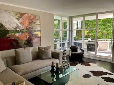 Ankommen, Einziehen, Wohlfühlen – komplett möblierte 3 Zimmer Wohnung mit Balkon & TG Platz