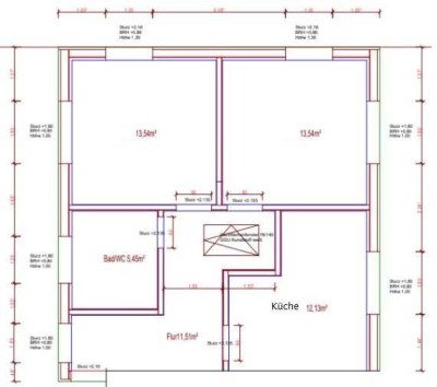 Neubauwohnung 2,5-Zimmer-Wohnung mit EBK in Karlsdorf