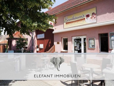 Traditionelles Eiscafé mit Wohnhaus & Friseursalon in Hohenseefeld | Grdst. 2.622 m² | Wfl. 152 m²