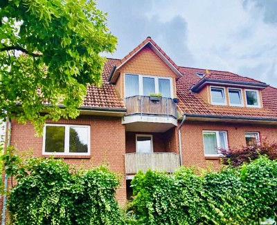 v Privat, helle 3-Zi Whg,Kloster Dohren, Stellpl, Balkon, Badewanne,Dusche,EBK,Laminat,69,4 qm