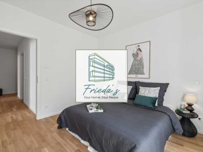 Elegantes Neubauapartment: 3-Zimmer-Wohnung in Friedenau mit Balkon  und Einbauküche