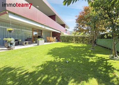 Erstklassige 4-Zimmer-Gartenwohnung in Seenähe