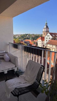 Moderne Loft-Wohnung: 3-Zimmer, 2 Badezimmer,  EBK, Balkon, Aufzug, Parkettboden