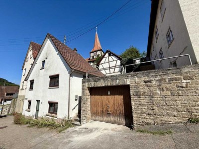 Wohnhaus sucht liebevolle Sanierung in Kocherstetten!