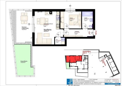 2 Zimmer Neubau Wohnung in Sonnenlage in Eben