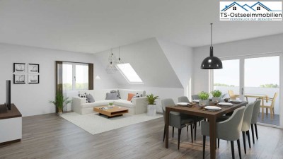 Einzigartige Neubau-Eigentumswohnung 110 m² Nfl., Balkon in Toplage mit Traumblick