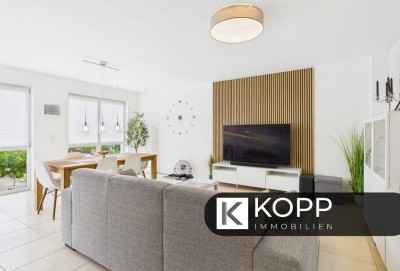 Attraktive 2,5-Zimmer-Wohnung mit Südbalkon, TG-Stellplatz & Aufzug in Walldorf