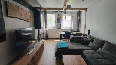 Vollständig renovierte 2-Zimmer-Erdgeschosswohnung