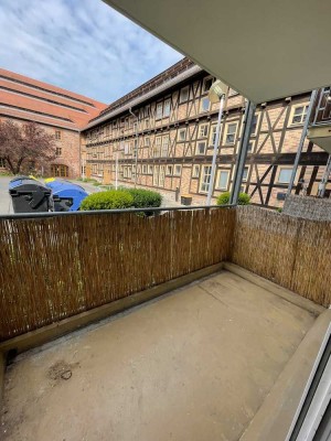 Klein aber Fein, Singleapartment mit Balkon in zentraler Lage direkt