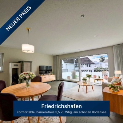 Komfortable, barrierefreie 3,5 Zimmer Wohnung für jedes Lebensalter am schönen Bodensee!