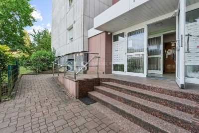 Ruhige Erdgeschosswohnung mit Rampe, Gartenblick und großem Balkon in gepflegter Wohnanlage