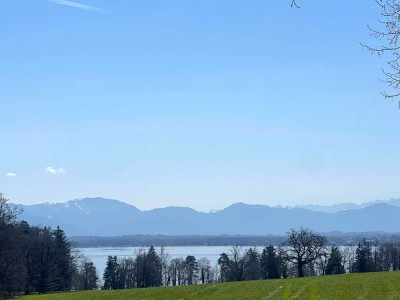 Exklusive 2-Zimmer-DG-Wohnung mit Berg- & Seeblick in Bernried am Starnberger See - Provisionsfrei!