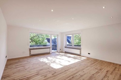 MGF-Group: Maisonettewohnung auf 150 m² Wohnnutzfläche mit zwei Süd-Balkonen & zwei Badezimmern.