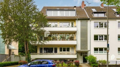 Exklusive Lage: Sonnige Maisonnettewohnung am Stadtwald & zentral in Lindenthal