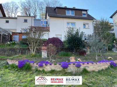 Zwei- bis Dreifamilienhaus mit Obstgarten und Traumausblick in ruhiger Lage, nähe Heidelberg