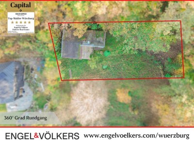 Natur pur: Traumhaftes Grundstück mit gemütlichem Wochenendhaus am Waldrand