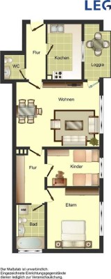 Demnächst frei! 3-Zimmer-Wohnung in Neunkirchen Salchendorf