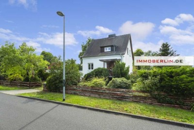 IMMOBERLIN.DE - Sehr sympathisches Einfamilienhaus mit paradiesischem Südwestgarten in Wohlfühllage