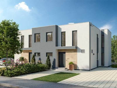 Jetzt zugreifen - stilvolles Doppelhaus inkl. Grundstück in Toplage