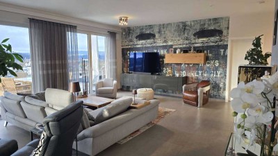 Luxus pur! Top Penthouse-Wohnung mit Aufzug, EBK, Doppelgarage & phantastischem Blick über Limburg!