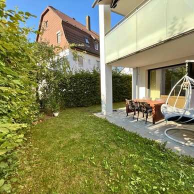 Idyllische 4,5-Zi.-Wohnung (127m²) mit schönem Garten in Ludwigsburg-Hoheneck am Favoritepark