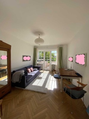 Befristet bis zum 28.02.2026. Teilmöblierte Wohnung im schönen Alsterdorf!