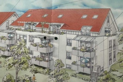 2-Zi Wohnung mit Garten und TG in ruhiger Lage von Heidenheim an der Brenz - Osterholz