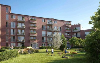 Sehr schöne Neubauwohnung mit Balkon, EBK und Aufzug