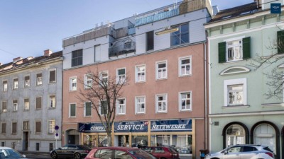 Keplerstraße 47/1 - 4 Zimmer Wohnung mit Balkon im Lend