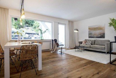 Für Paare mit Anspruch: 2,5 Zi - Wohnkomfort nach Sanierung mit Privatsphäre wie im eigenen Haus