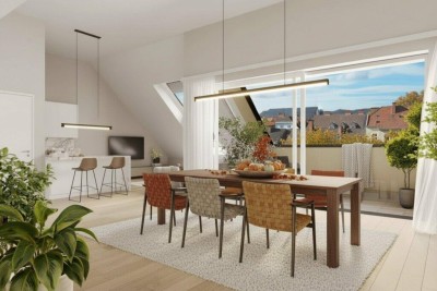 Attraktive Penthousewohnung mit Terrasse im Dachgeschoss!