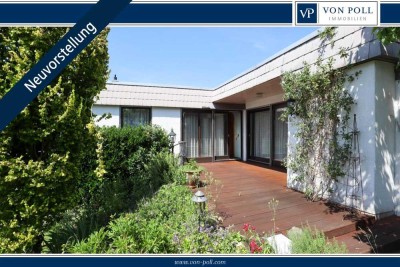 Bungalow an der Achalm mit schönem Garten, + 30m² Ausbaupotential