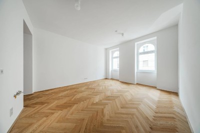 Altbaucharme neu interpretiert – 2 Zimmer im Erstbezug!