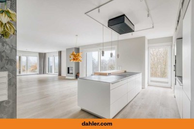 Einzigartiges Penthouse mit  Wasserblick und Bootsanlegerplatz