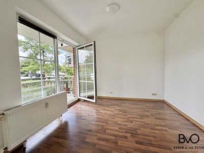 City-Apartment - mit Balkon ins Grüne und Tiefgarage