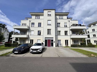 Besichtigung am 04.08. - Barrierefreie 3-Zi-Neubau-Wohnung mit EBK, Fußbodenheizung & 2 Stellplätzen