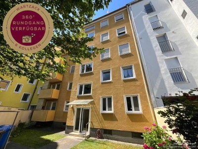 Sofort bezugsfertige und gepflegte 2-Zimmer-Wohnung im 1.OG mit Balkon inkl. Einbauküche