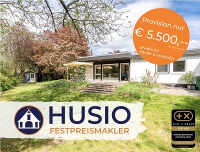 Wunderschöner Atrium-Bungalow mit großem Grundstück am Naturschutzgebiet im Krabbenkamp