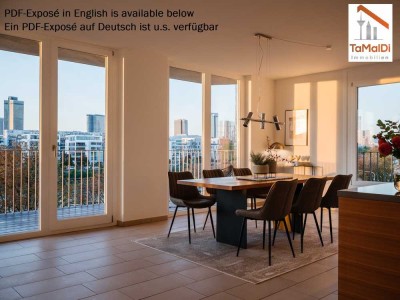Skylineblick am Main: Schicke und zentrale Luxuswohnung
