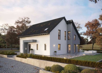 Architektonisches Highlight: Zwei moderne Wohneinheiten mit Stil mit Fördervorteilen in Wörrstadt