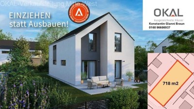 INKL. GRUNDSTÜCK: Einzugsfertiges Designerhaus