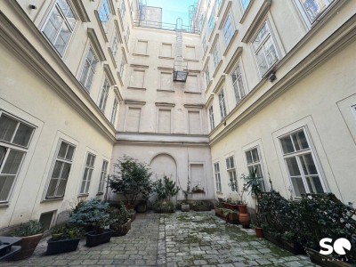 #SQ - ERSTBEZUG: STYLISHE &amp; LUXURIÖSE ALTBAUWOHNUNG AM GETREIDEMARKT!