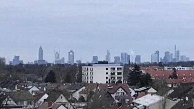 Vollständig renovierte 2-Raum-Wohnung mit Balkon und Einbauküche in Mörfelden-Walldorf