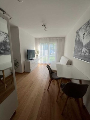 Statt Hotel: Schickes 1-Zimmer-Apartment in Wiesbaden-Naurod