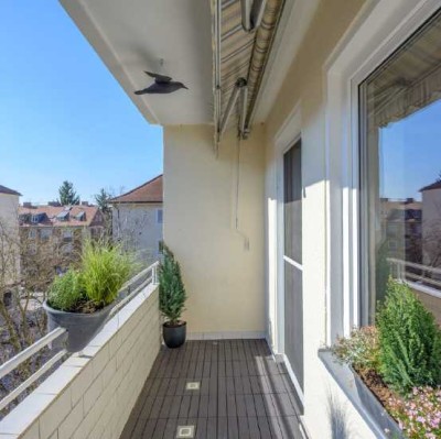 Perfekte Kapitalanlage: Optimal geschnittene 4-Zimmer-Wohnung in
Schwabing - mit Balkon