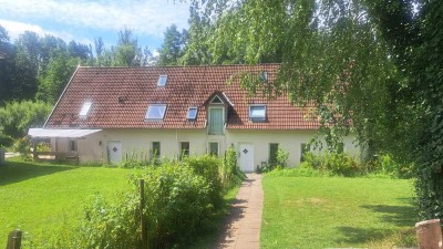 Doppelhaushälfte am Naturschutzgebiet, 3 Zimmer, Terasse, Garten in Bielefeld Hoberge