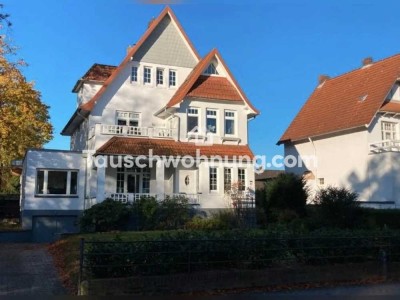 Tauschwohnung: Helle, neu renovierte Altbauwohnung in stilvoller Villa