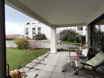 Exklusive 4-Zimmer Erdgeschosswohnung mit Garten in Staufen