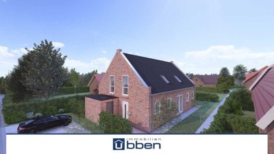 Haus B: Exklusive Neubau-Doppelhaushälfte in Carolinensiel – Kapitänshausstil – Provisionsfrei!