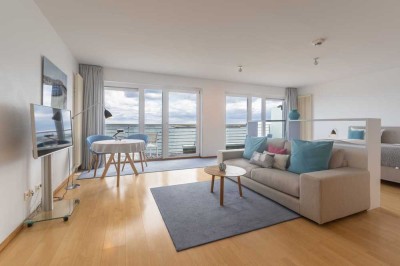 Helgoland: Traumhafte Einzimmerwohnung mit Meerblickbalkon im "atoll ocean resort"